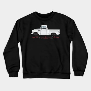 custom white Crewneck Sweatshirt